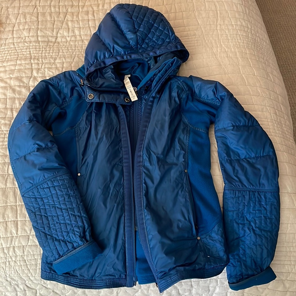 Blue Lululemon Jacket Size 6